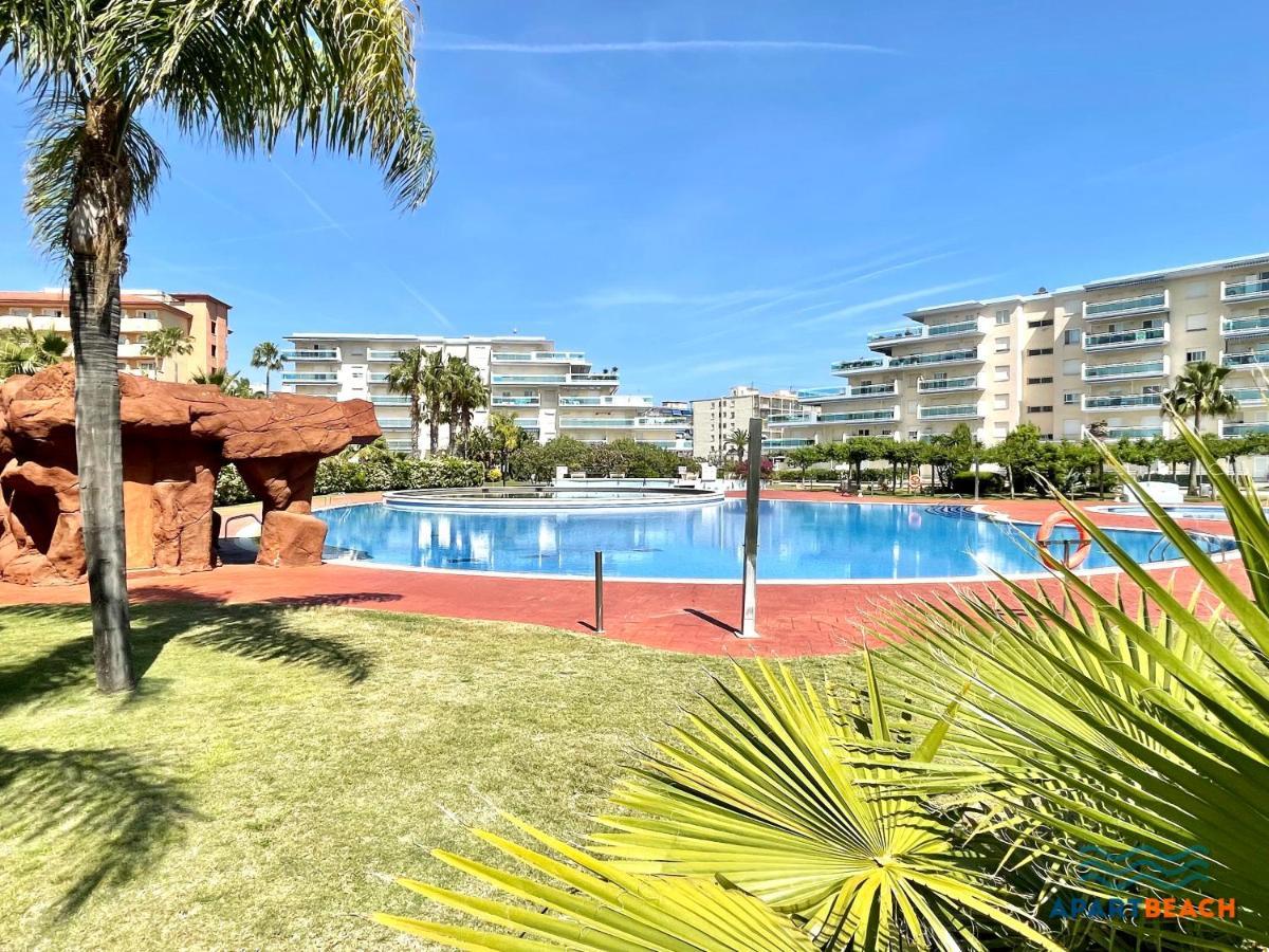 Apartbeach Los Juncos Residencial Piscinas Y Petanca La Pineda Kültér fotó