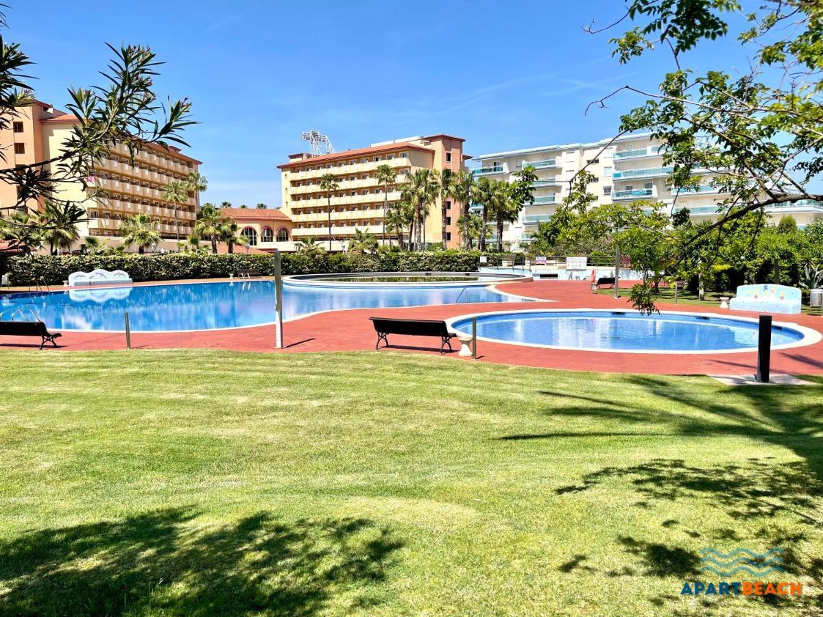 Apartbeach Los Juncos Residencial Piscinas Y Petanca La Pineda Kültér fotó