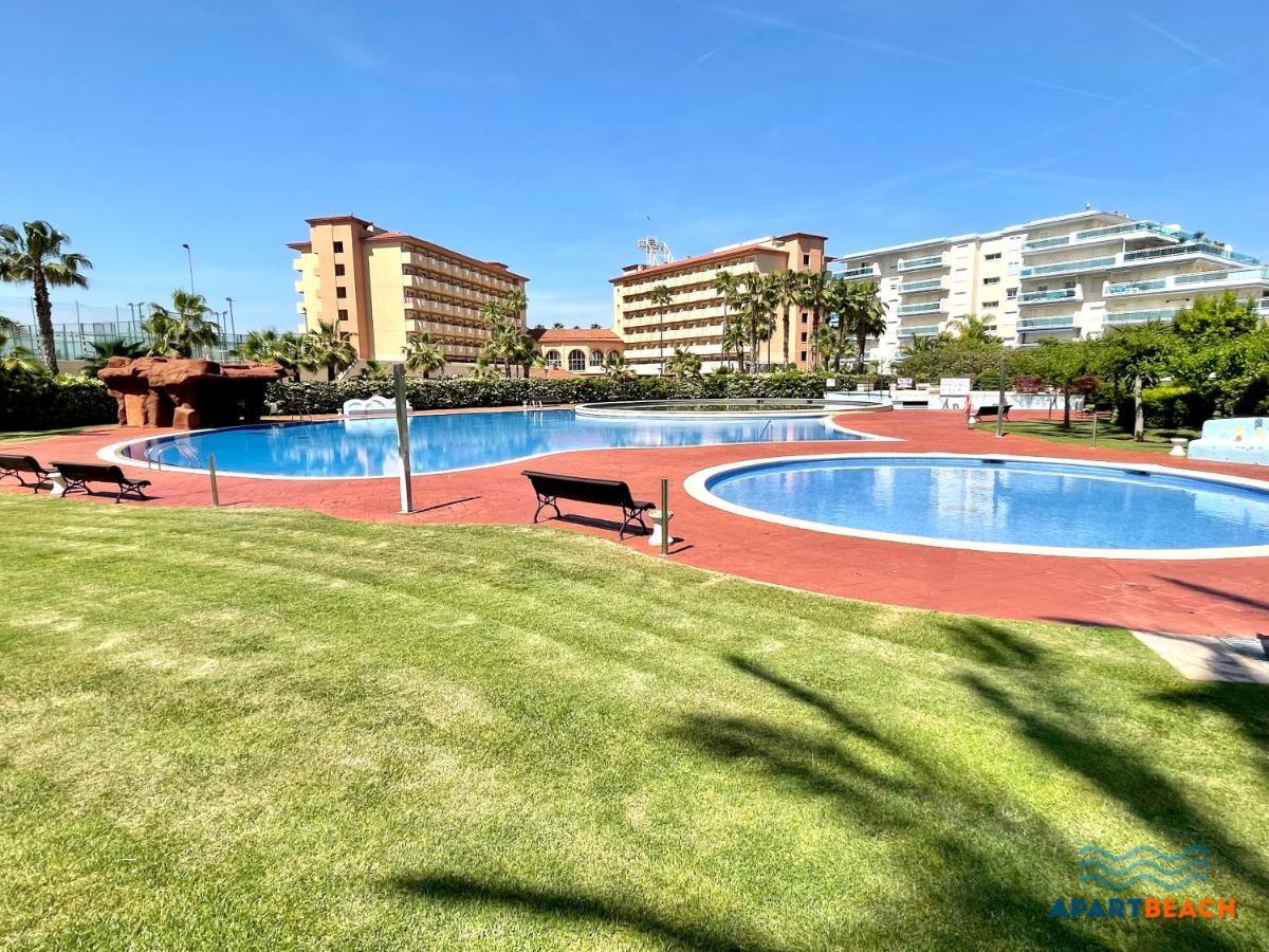 Apartbeach Los Juncos Residencial Piscinas Y Petanca La Pineda Kültér fotó