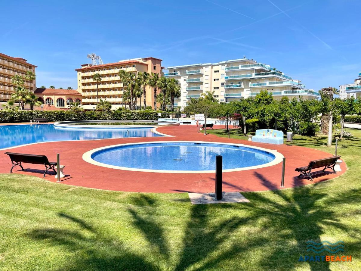 Apartbeach Los Juncos Residencial Piscinas Y Petanca La Pineda Kültér fotó