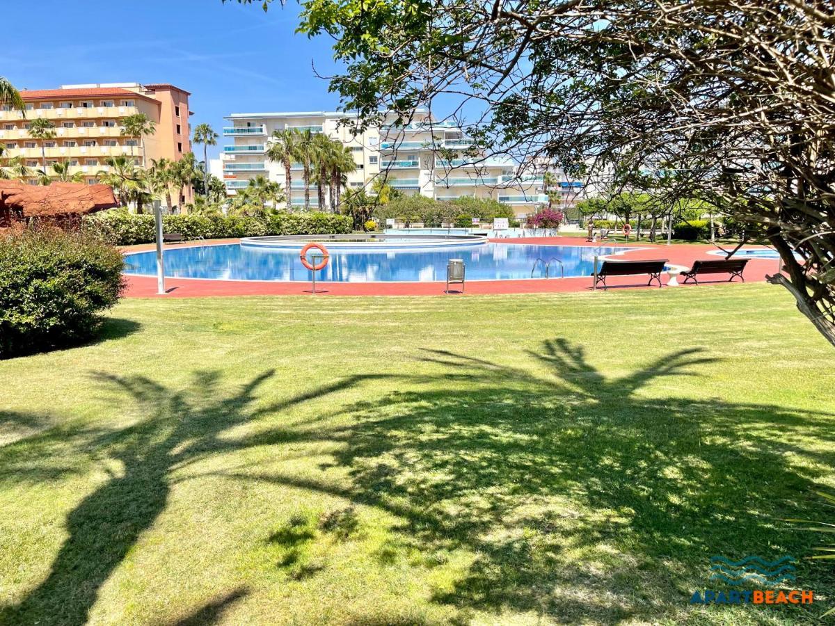 Apartbeach Los Juncos Residencial Piscinas Y Petanca La Pineda Kültér fotó