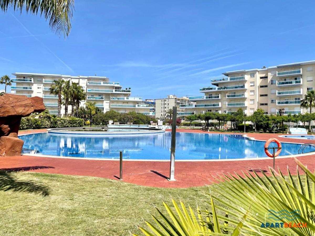 Apartbeach Los Juncos Residencial Piscinas Y Petanca La Pineda Kültér fotó