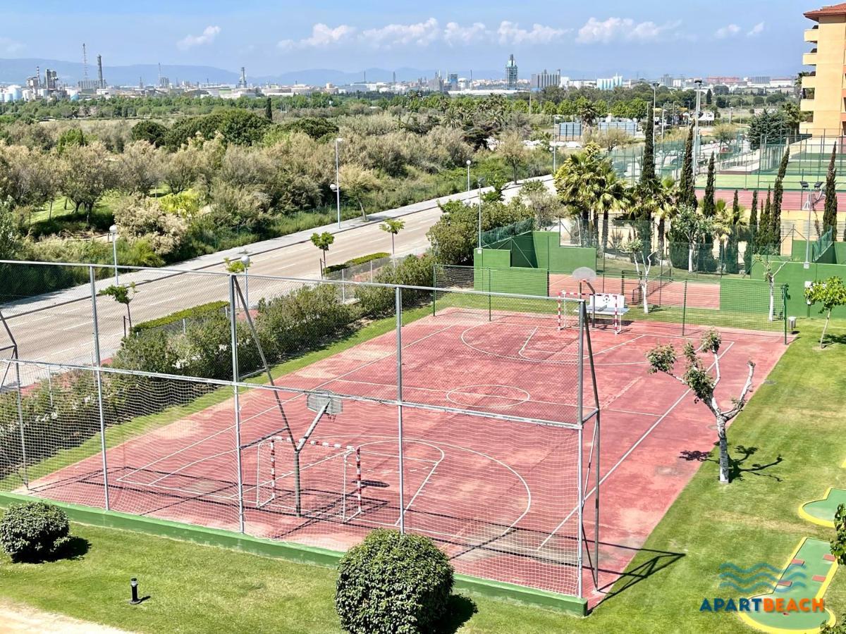 Apartbeach Los Juncos Residencial Piscinas Y Petanca La Pineda Kültér fotó